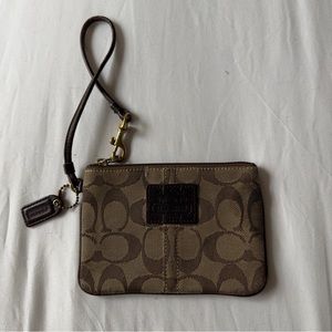 Coach wristlet